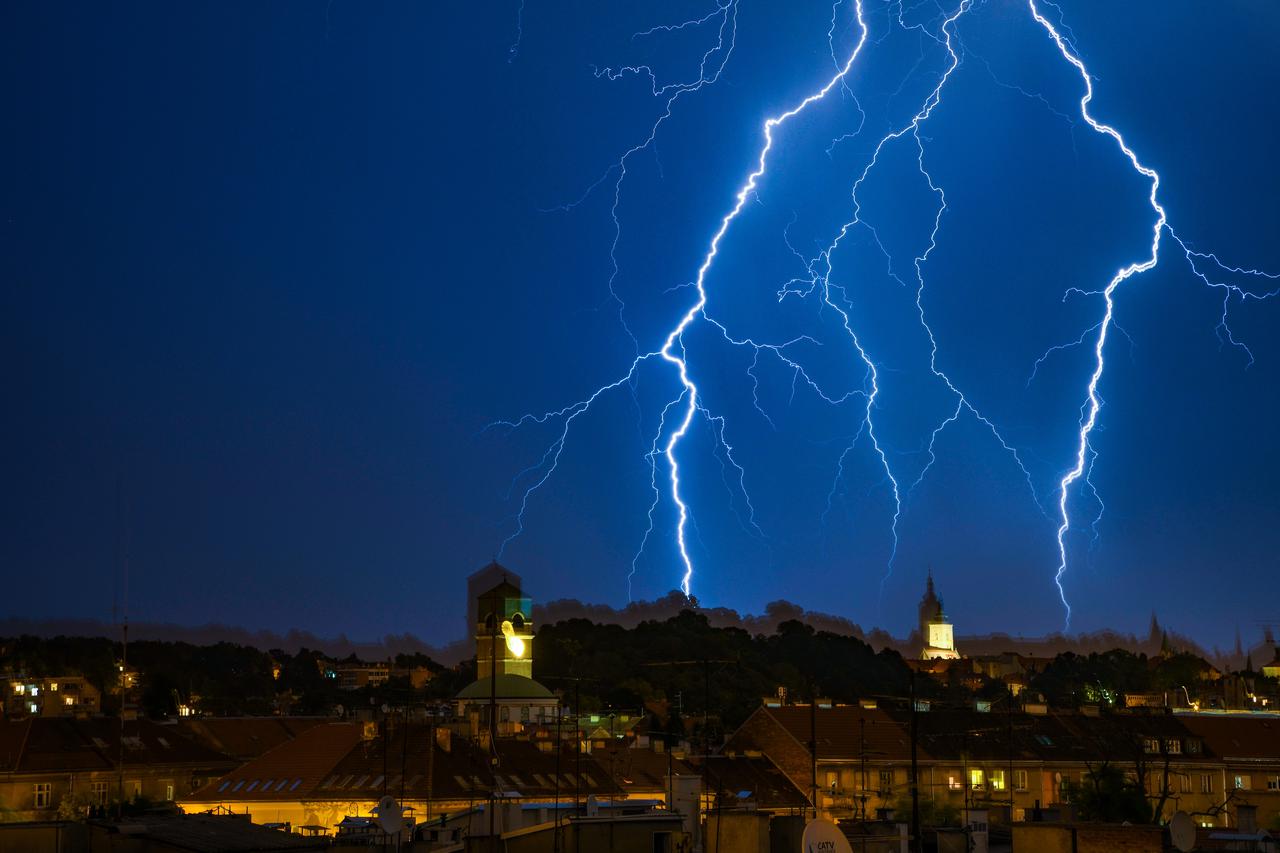 Munje u Zagrebu