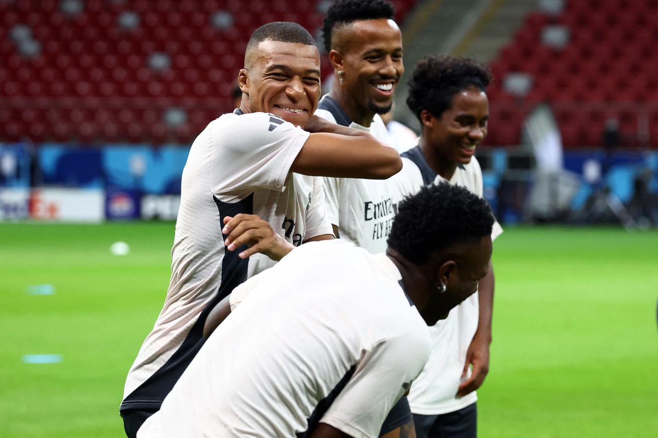 UEFA Super Cup - Real Madrid Training