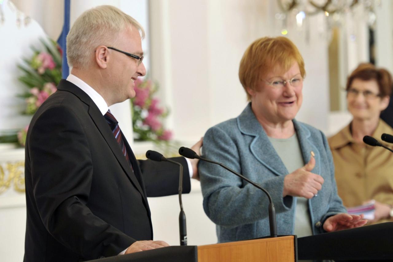 tarja halonen, josipovic