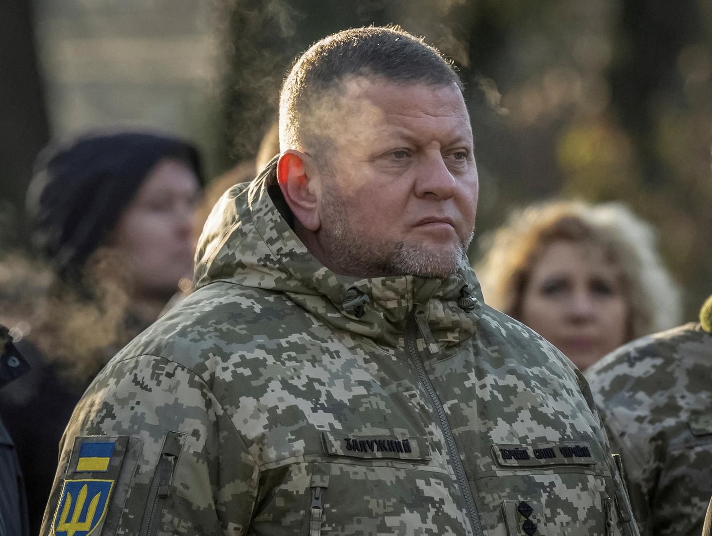 FILE PHOTO: Chief of the Ukrainian Armed Forces Valeriy Zaluzhnyi visits a monument to Holodomor victims during a commemoration ceremony of the famine of 1932-33, in which millions died of hunger, in Kyiv, Ukraine November 25, 2023. REUTERS/Viacheslav Ratynskyi/File Photo Photo: VIACHESLAV RATYNSKYI/REUTERS