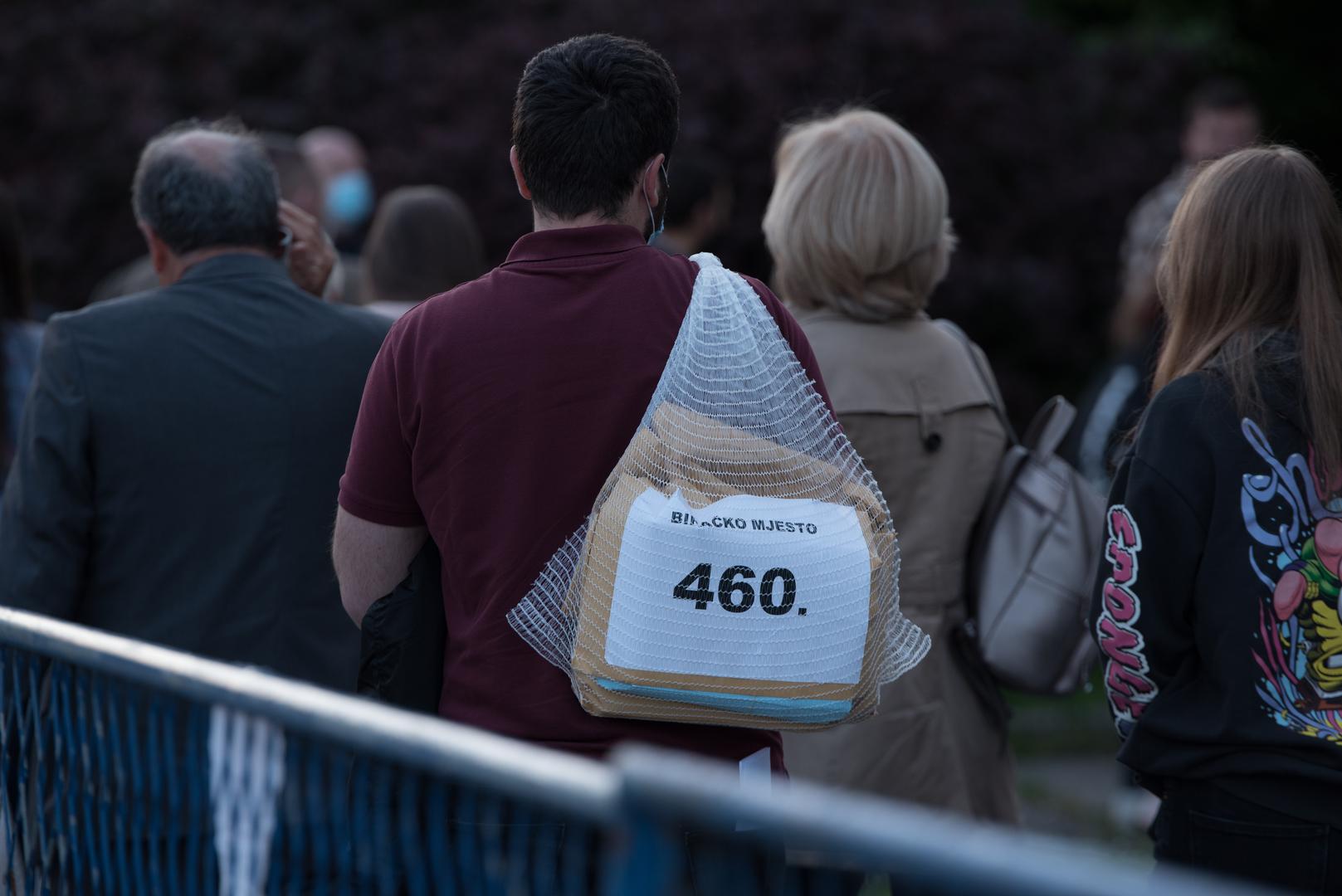 30.05.2021., Zagreb - Clanovi birackog odbora Zagrebackog velesajma prebrojali su glasove nakon zavrsenih lokalnih izbora. Photo: Bruno Fantulin/PIXSELL