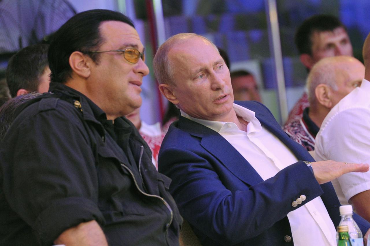 vladimir putin,steven seagal