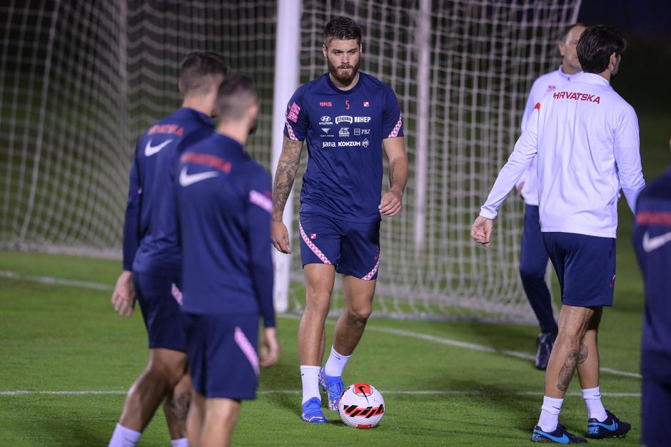 Zagreb: Hrvatska nogometna reprezentacija odradila je trening