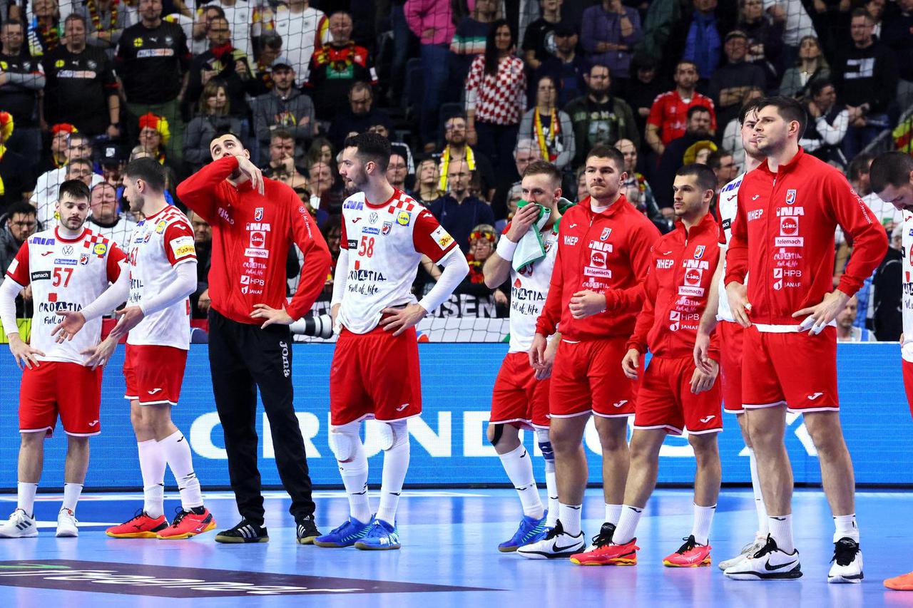 EHF 2024 Men's European Handball Championship - Main Round - France v Croatia