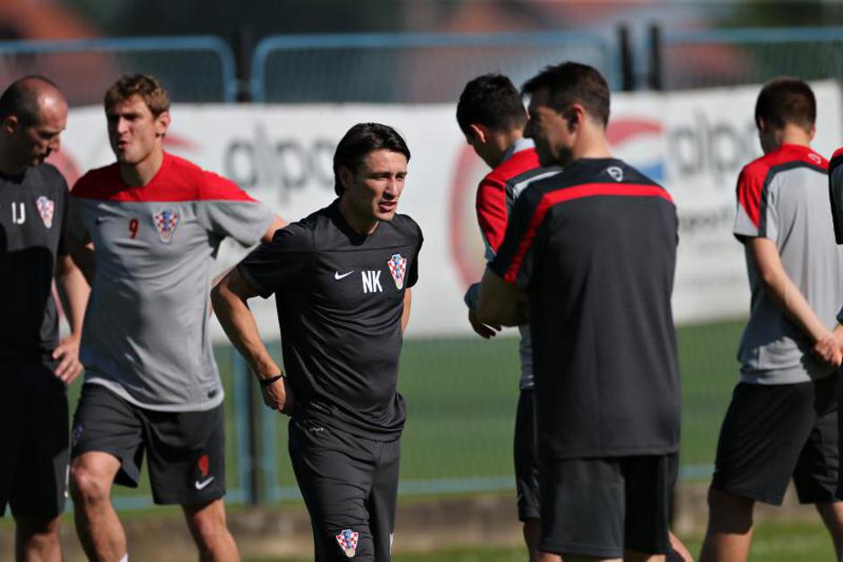 Hrvatska nogometna reprezentacija, trening