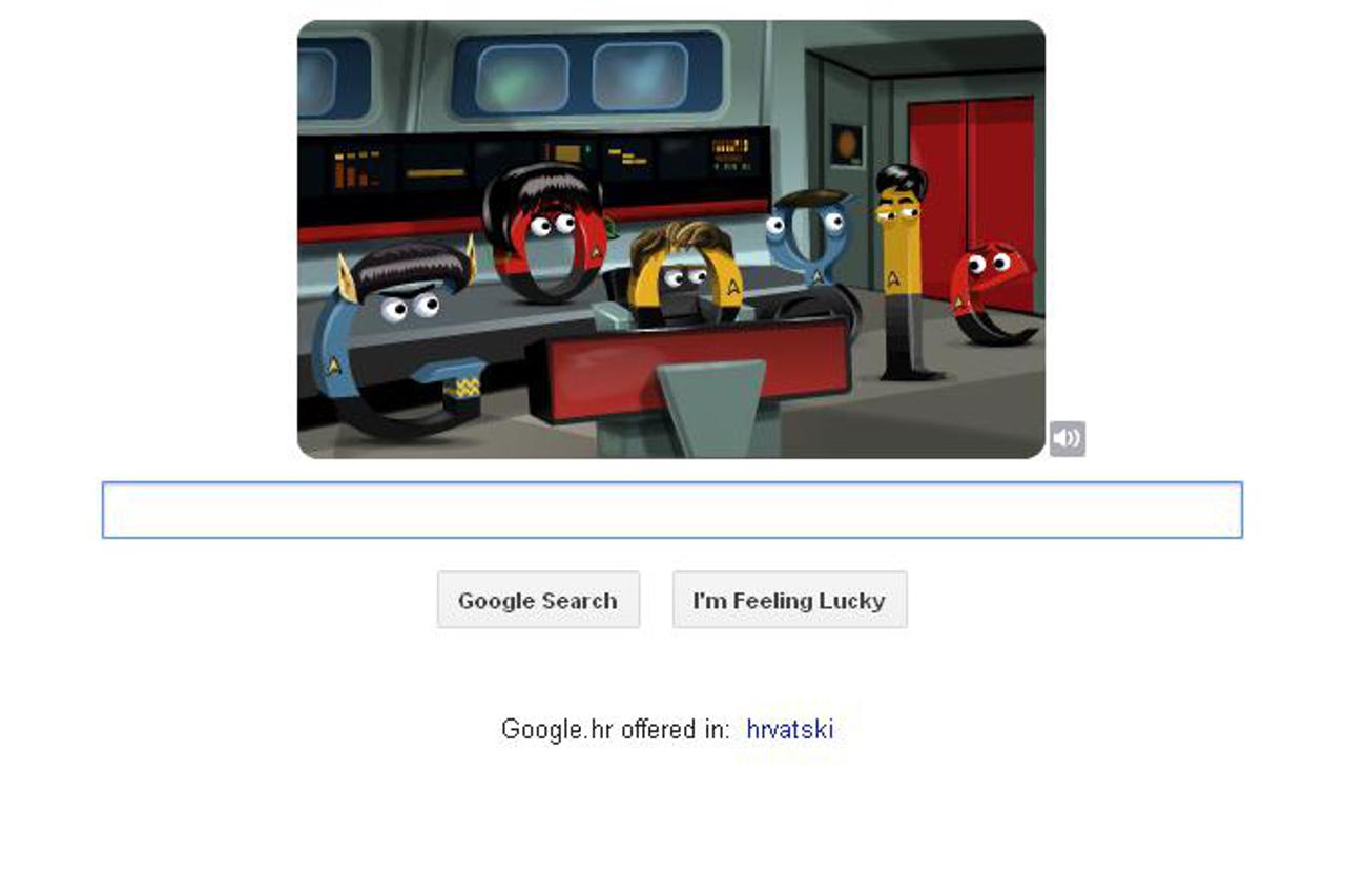 google doodle,star trek