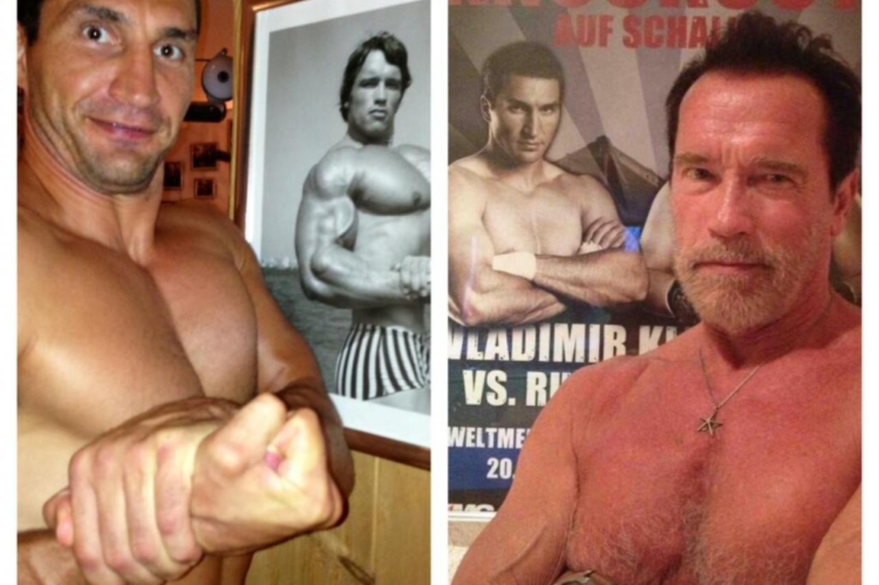 Vladimir Kličko, Arnold Schwarzenegger (1)