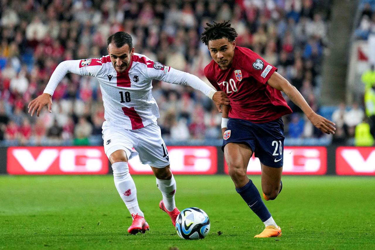 Euro 2024 Qualifier - Group A - Norway v Georgia