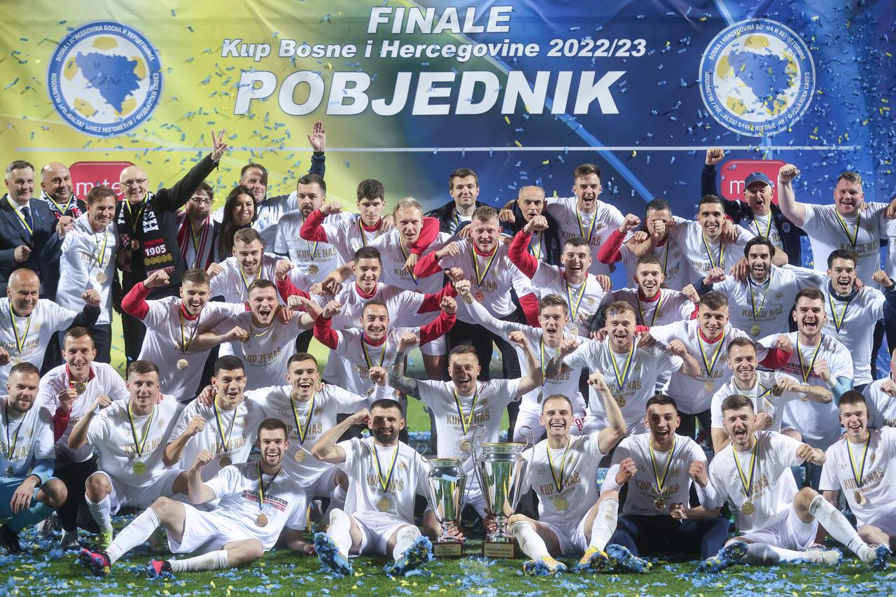 Zenica: Zrinjski pobijedio Velež u finalu Kupa BiH