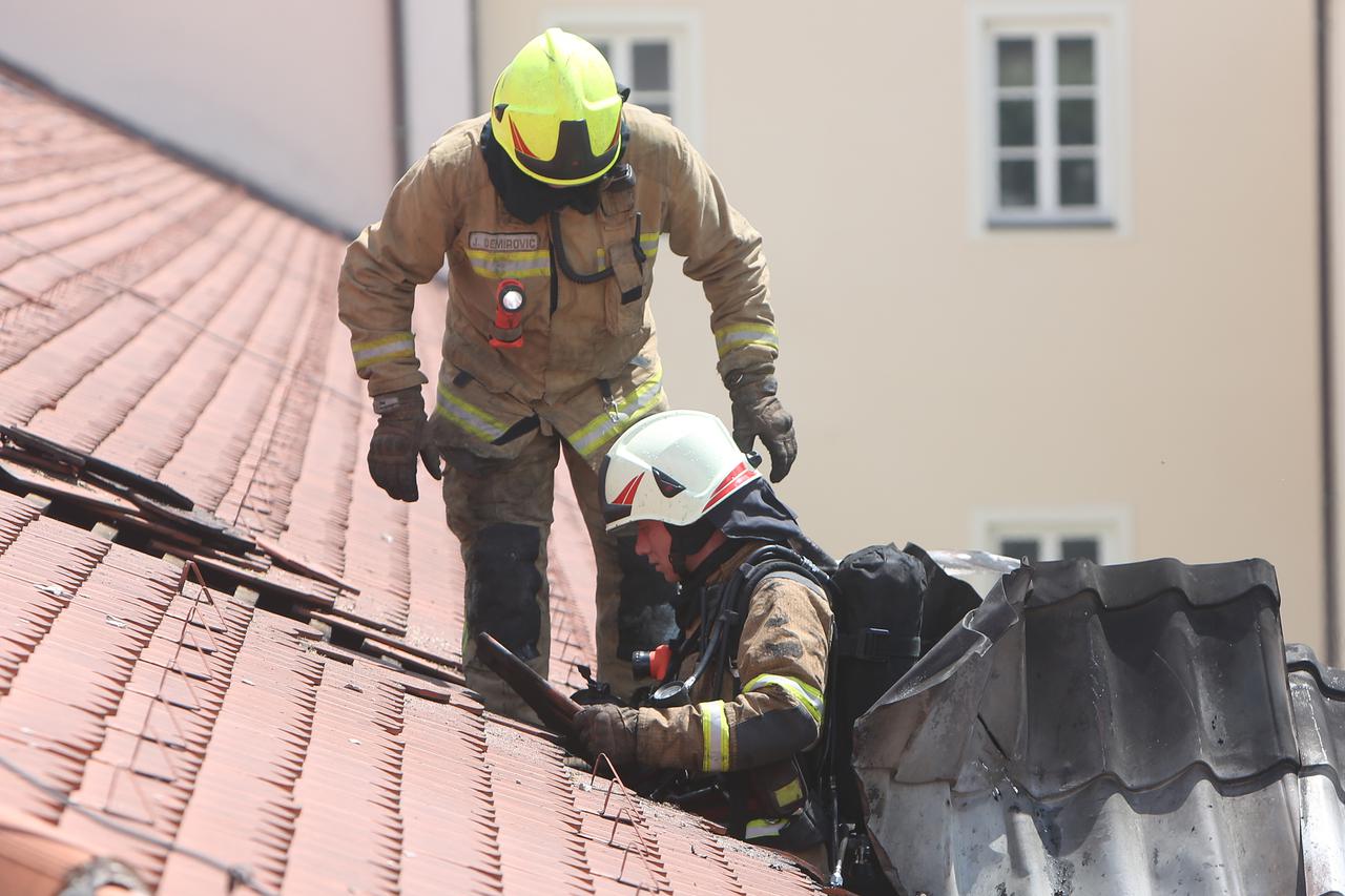 Požar - Zapovjedništvo hrvatske kopnene vojske