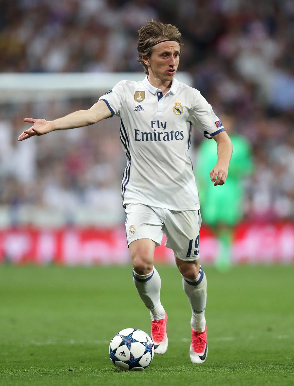 Real Madrid v Bayern Munich - UEFA Champions League - Quarter Final - Second Leg - Santiago Bernabeu Real Madrid's Luka Modric Mike Egerton  Photo: Press Association/PIXSELL