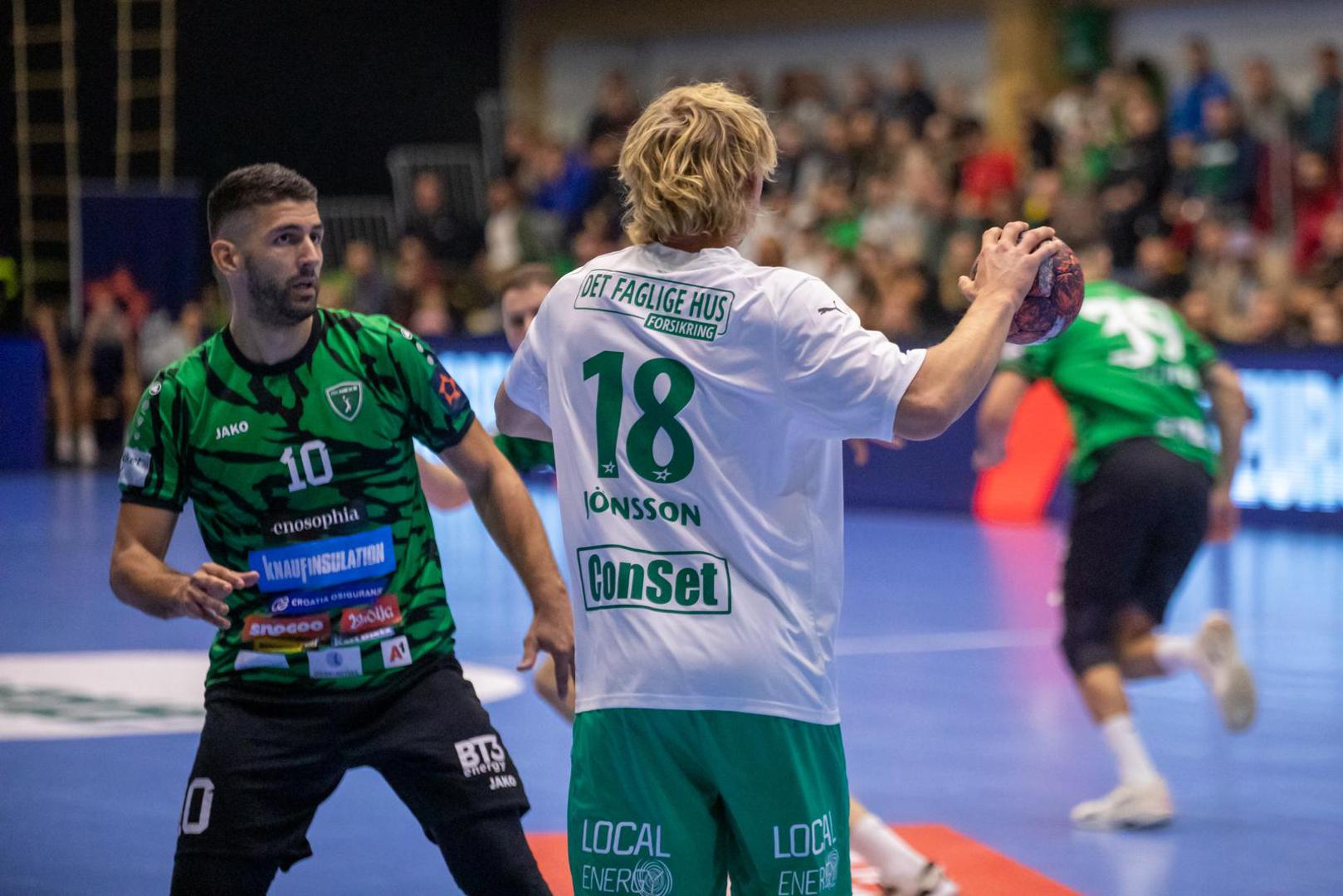 17.10.2022.,  Nasice - EHF Europska liga, grupna faza 1. kolo, RK Nexe - Skjern Handbold Photo: Borna Jaksic/PIXSELL