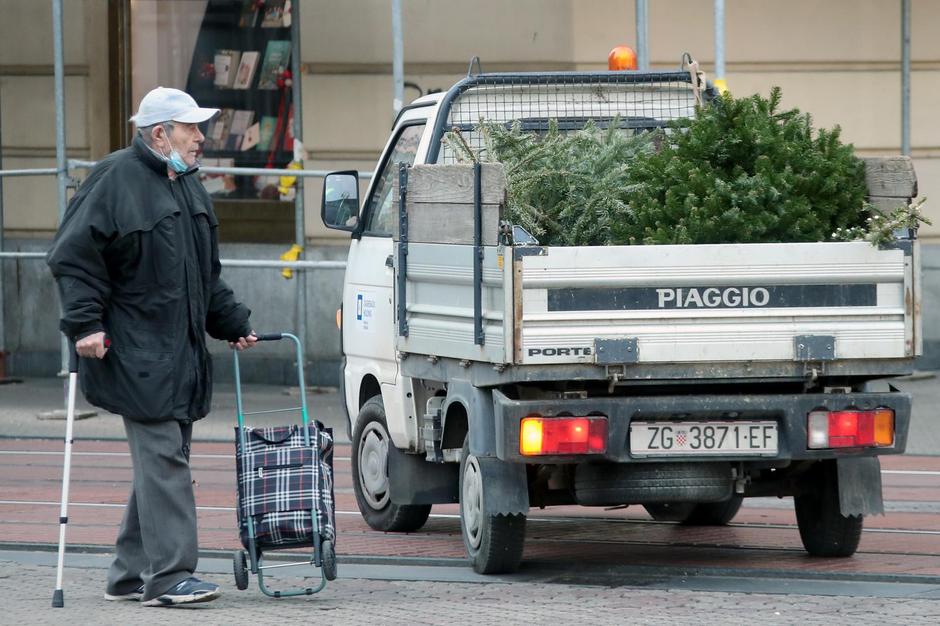 Zagreb: Nakon božićnih blagdana mnogi borovi biti će bačeni na mjesta koja nisu prilagođena za takve stvari