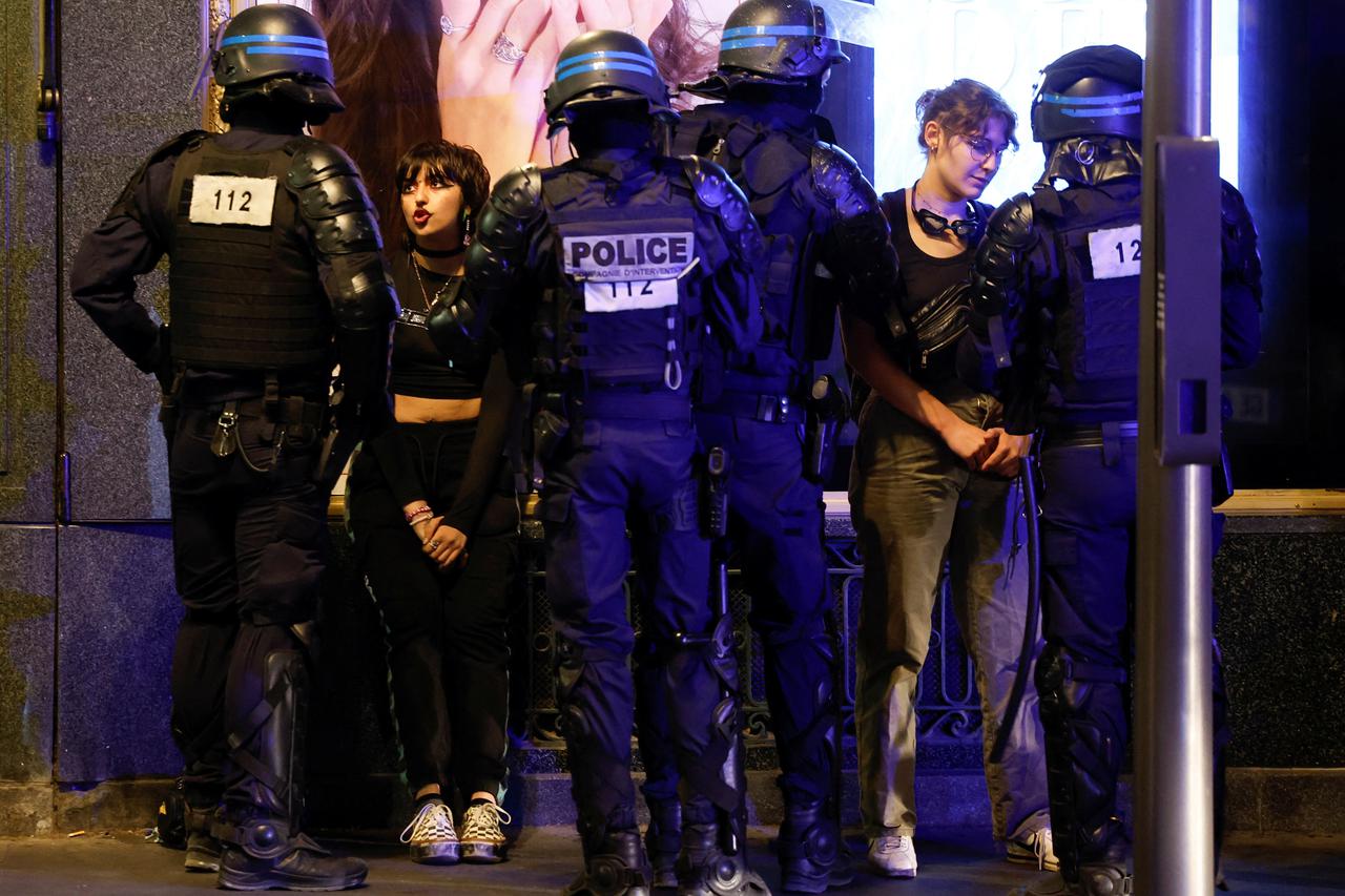 Fourth night of riots after teenager shot dead by police in Paris suburb