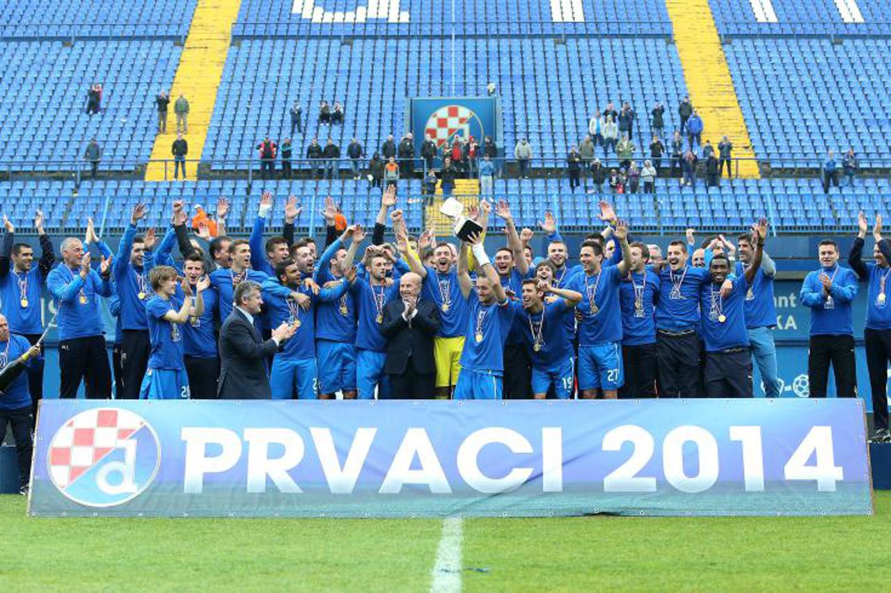 Dinamo, proslava naslova prvaka