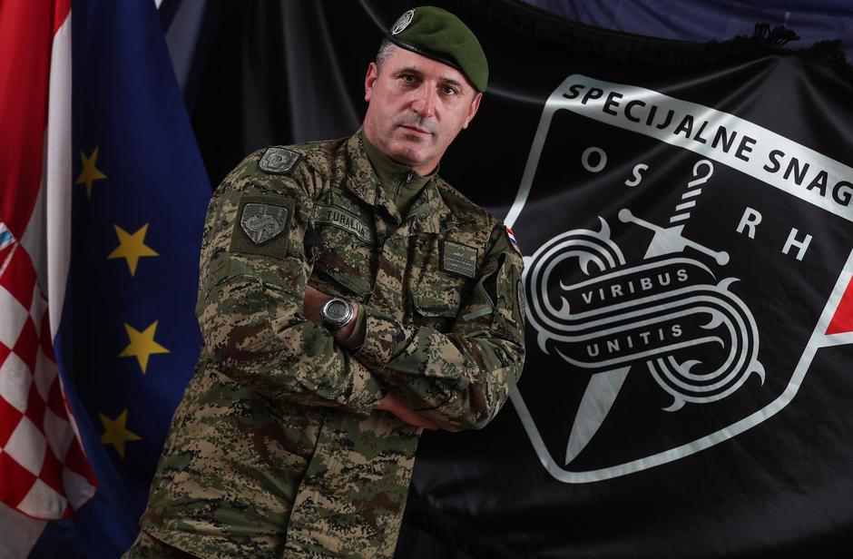 Delnice: Zapovjednik ZSS-a brigadni general Perica Turalija