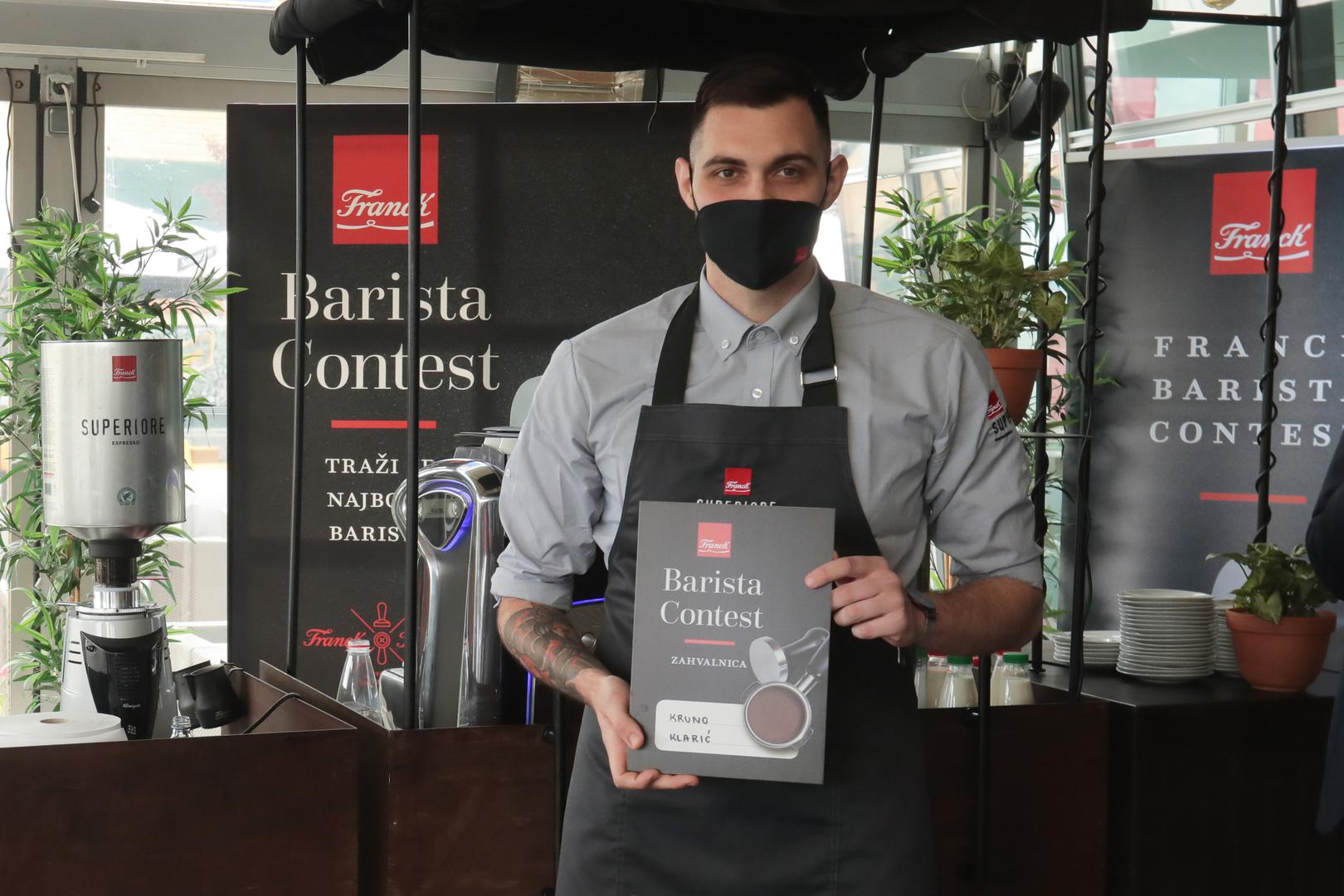 Finalist Franck Barističkog natjecanja - Kruno Klarić iz Osijeka