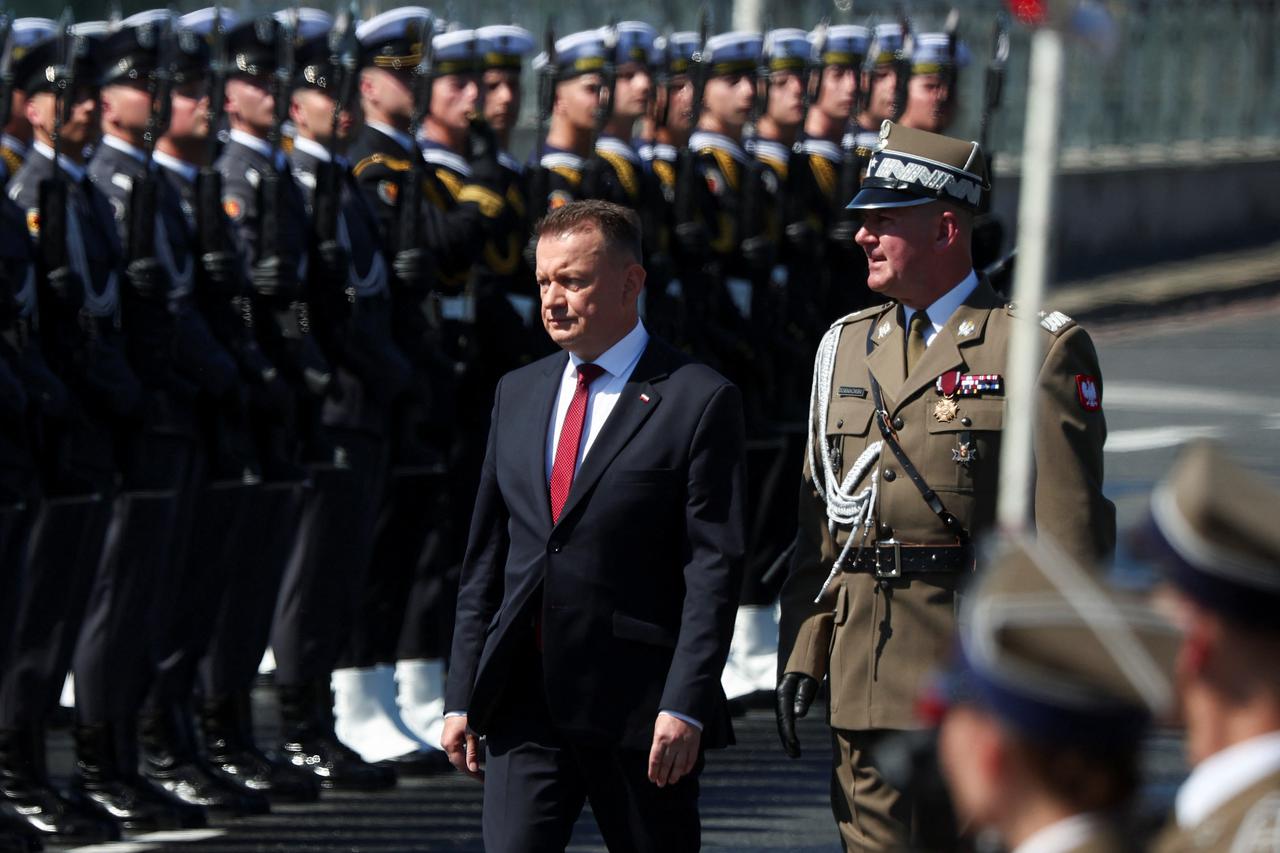 Poland's Armed Forces Day celebrations, in Warsaw