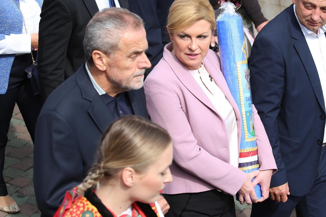 Kolinda Grabar-Kitarović i Milan Bandić