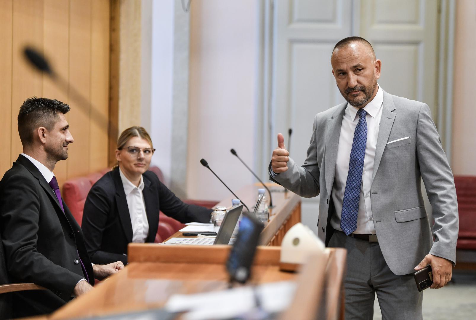 22.07.2023., Zagreb - Drugi dan izvanredne sjednica Sabora na temu plinske afere u HEP-u. Hrvoje Zekanovic Photo: Josip Regovic/PIXSELL