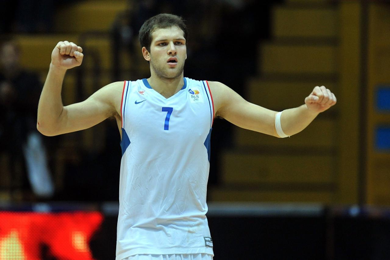 '13.10.2010., KC Drazen Petrovic, Zagreb - 2. kolo ABA NLB Liga izmedju KK Cibona i Siroki TT Kabeli. Bojan Bogdanovic.  Photo: Goran Stanzl/PIXSELL'