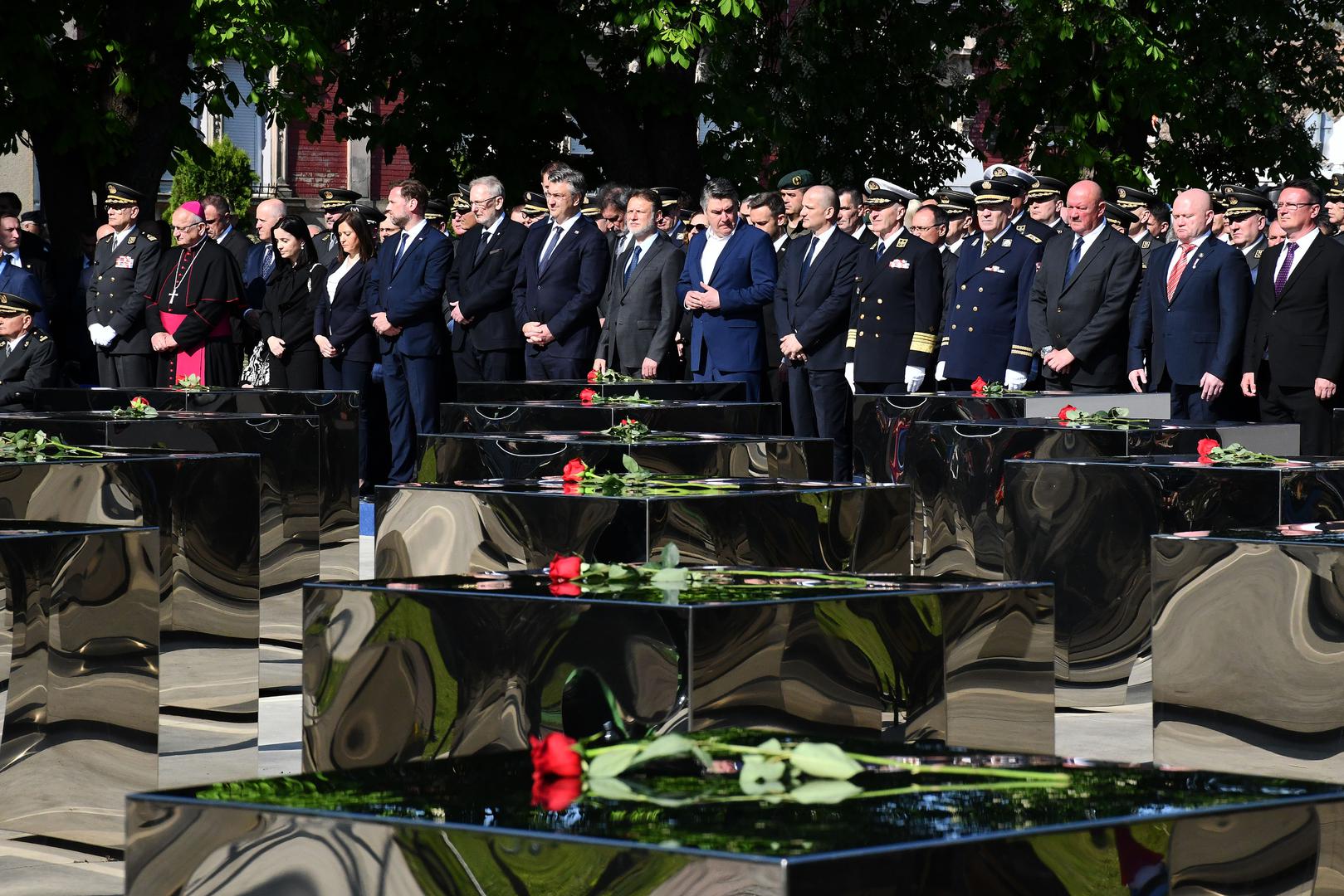 01.05.2022., Okucani - Obiljezavanje 27. obljetnice vojno-redarstvene operacije Bljesak u Okucanima  Photo: Ivica Galovic/PIXSELL