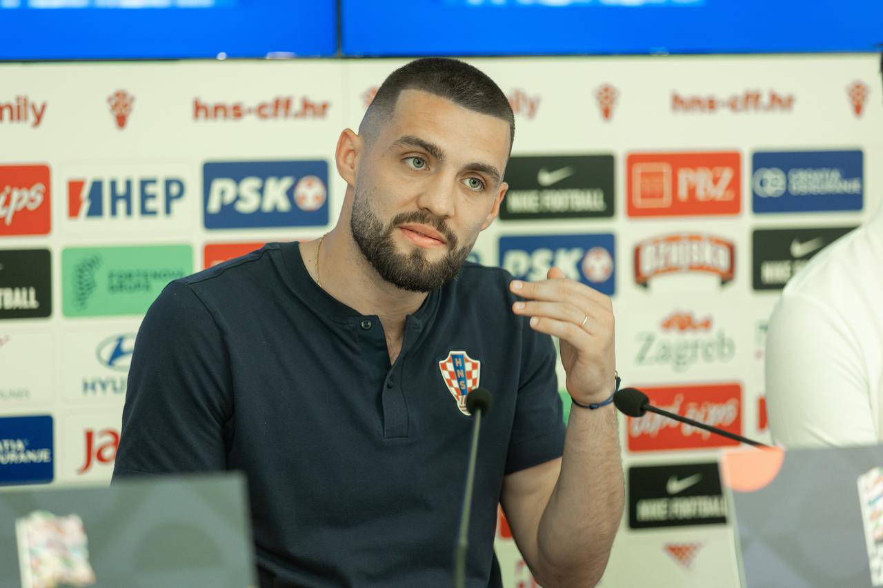 Osijek: Mateo Kovačić i Vedran Ćorluka na konferenciji uoči utakmice s Austrijom