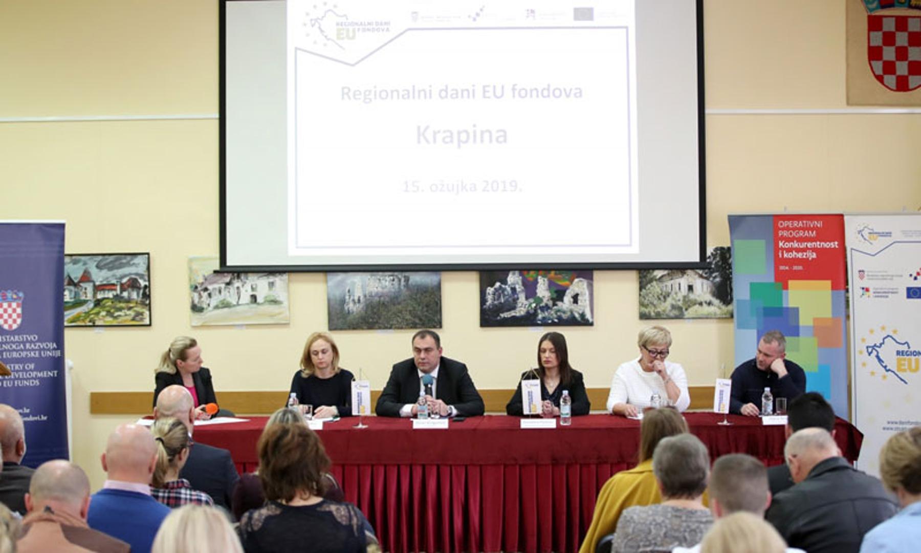 Održana je zanimljiva panel diskusija na temu razvoja Grada Krapine koji je pokazala da grad ima veliki potencijal, i to u nekoliko sektora