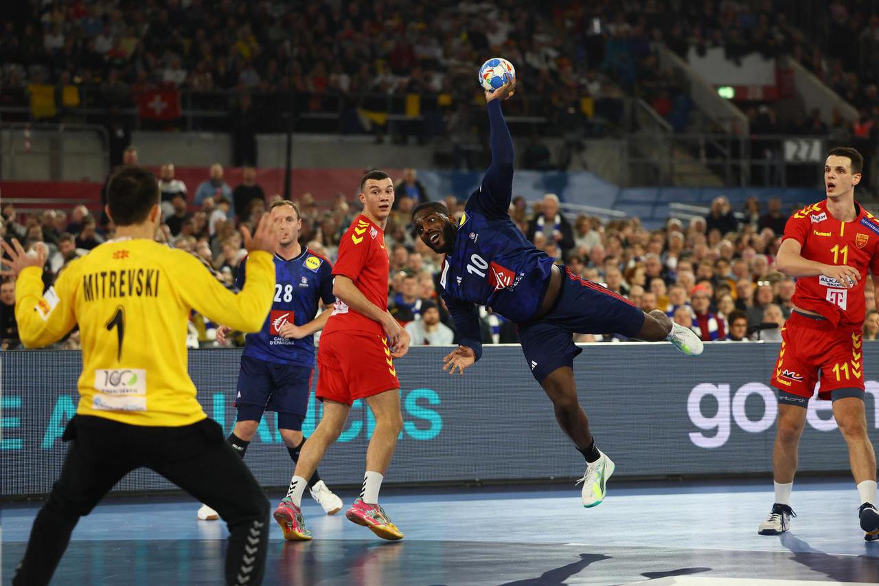 EHF 2024 Men's European Handball Championship - Preliminary Round - Group A - France v North Macedonia