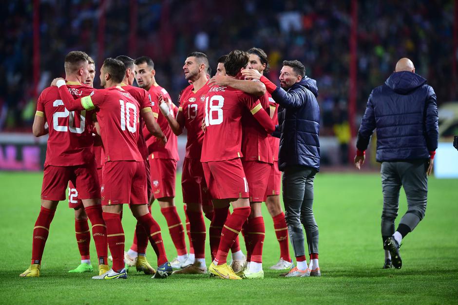 Beograd: UEFA Liga nacija, Srbija - Švedska 4:1