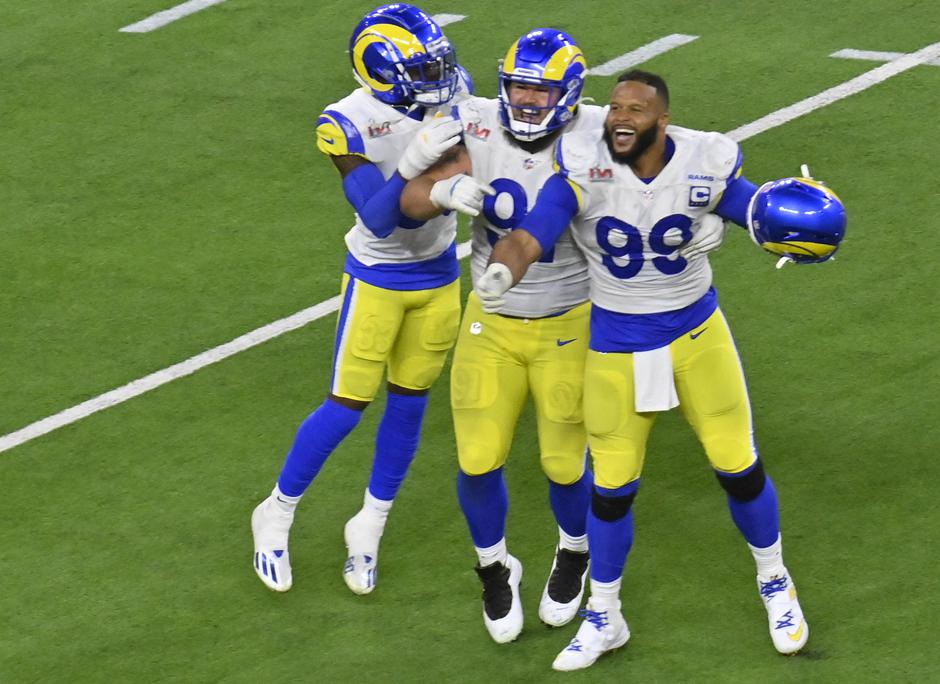 Rams defeat Bengals 23-20 in Super Bowl LVI in Los Angeles