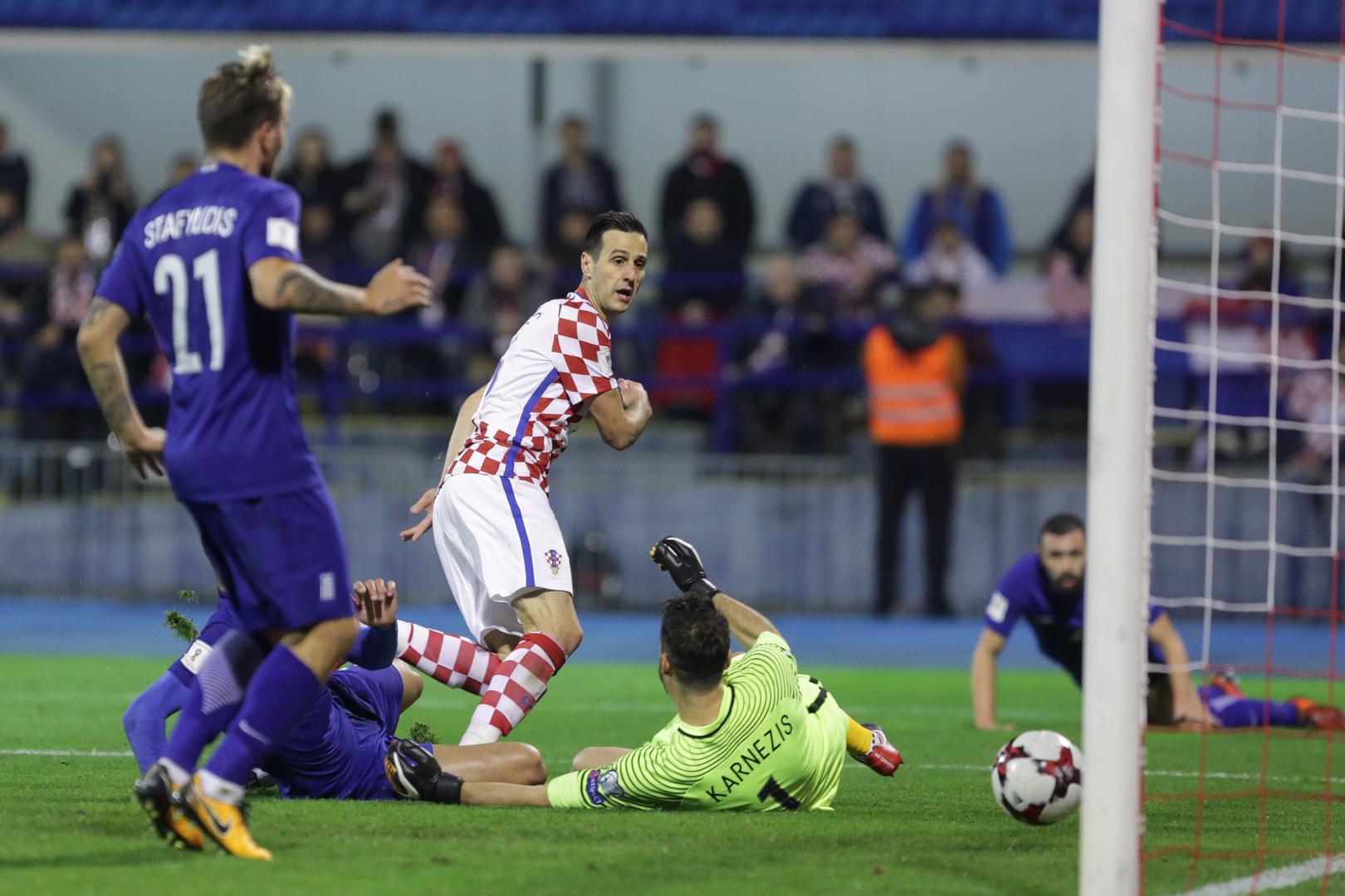 Na 2:0 povisio je Kalinić majstorijom u 19. minuti