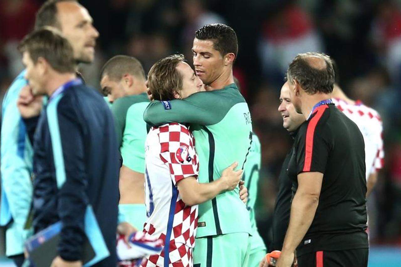 Luka Modrić i Cristiano Ronaldo