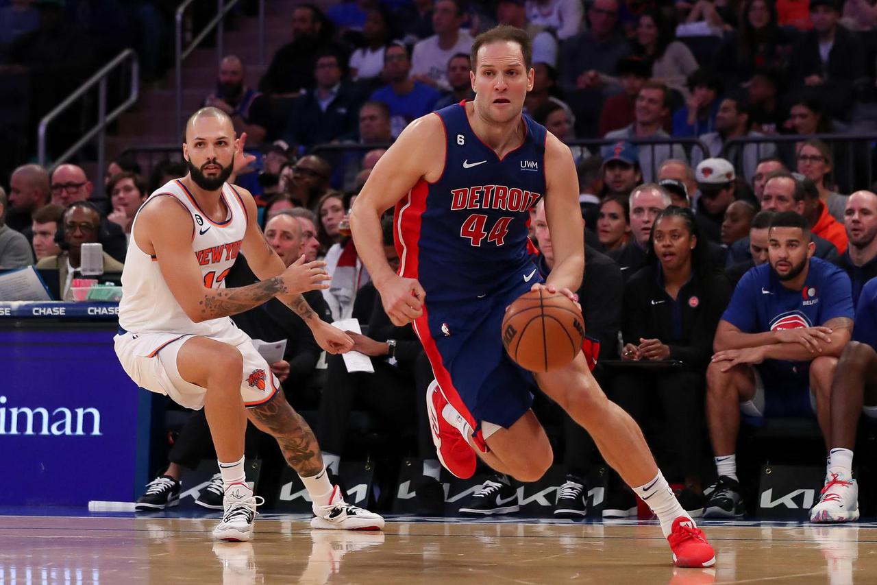 NBA: Detroit Pistons at New York Knicks