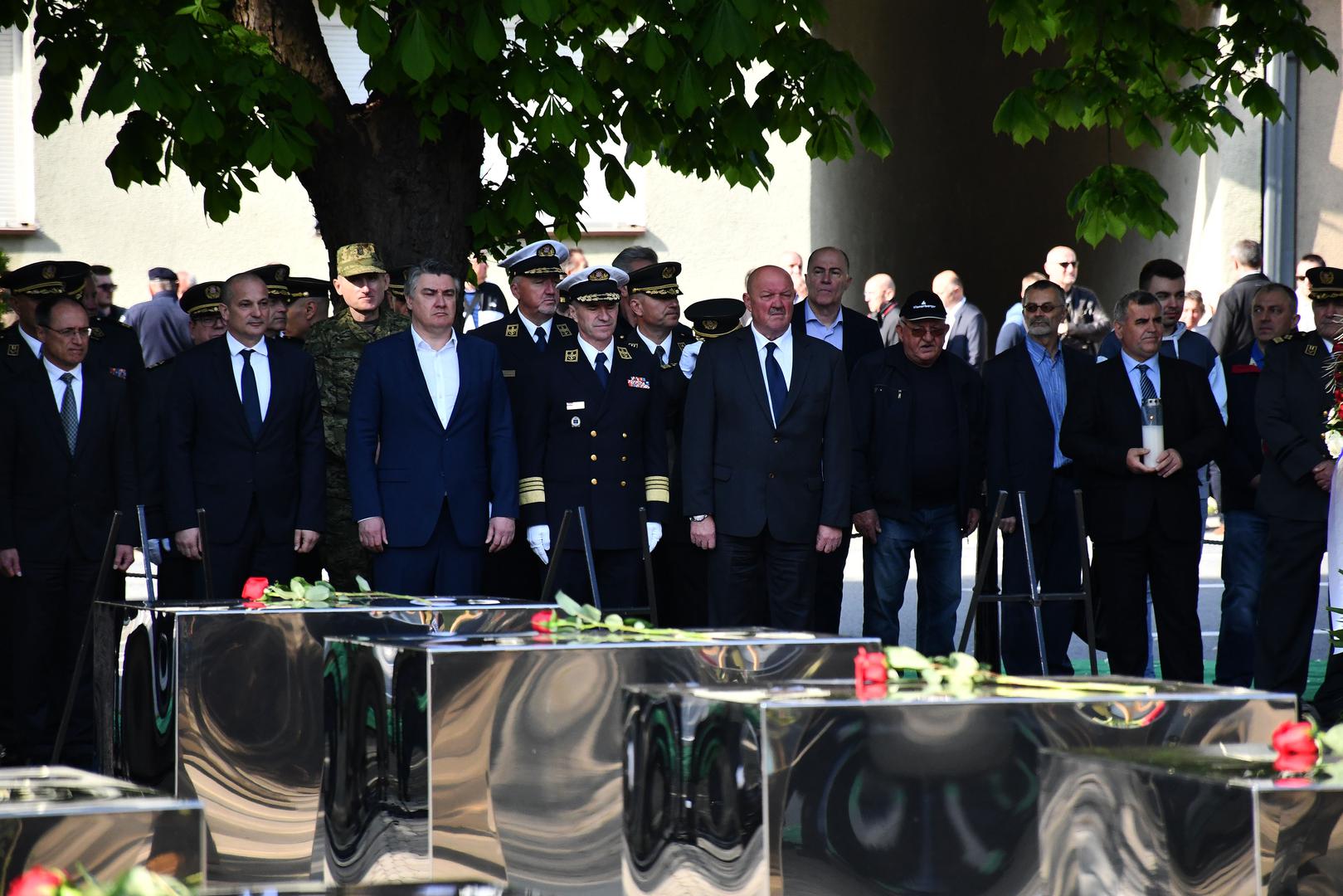 01.05.2022., Okucani - Obiljezavanje 27. obljetnice vojno-redarstvene operacije Bljesak u Okucanima  Photo: Ivica Galovic/PIXSELL