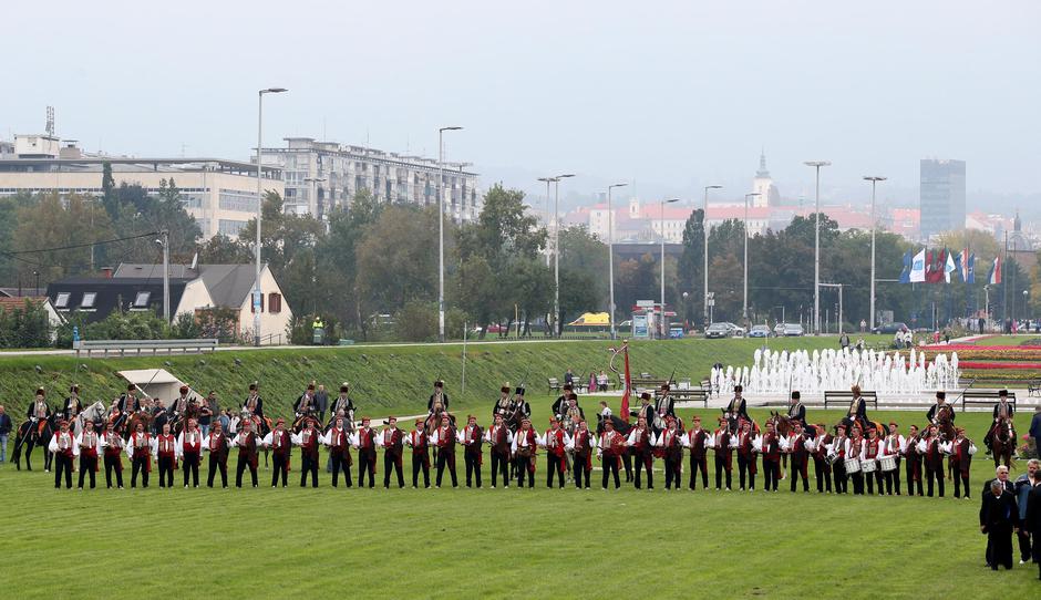 Alkarska povorka u Zagrebu