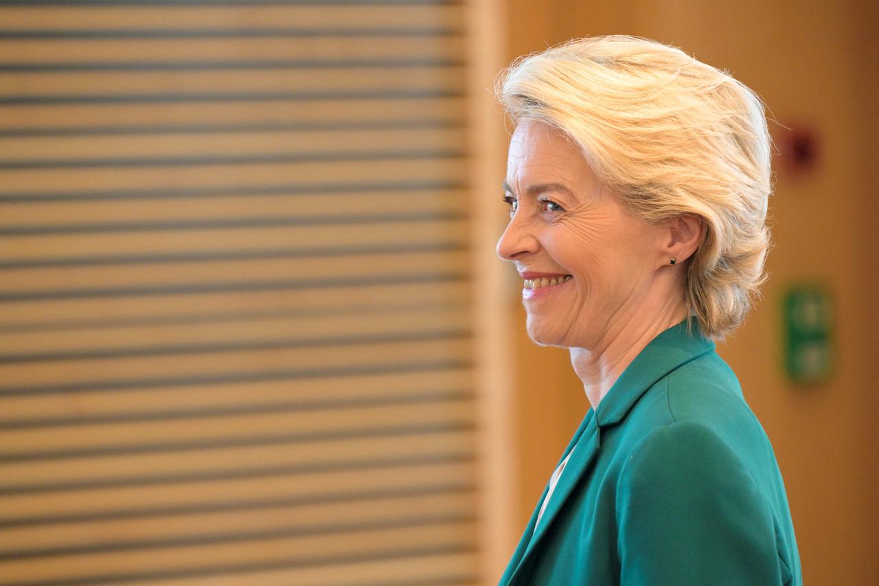 European Commission President Ursula von der Leyen meets new EU Commissioner-designates in Brussels