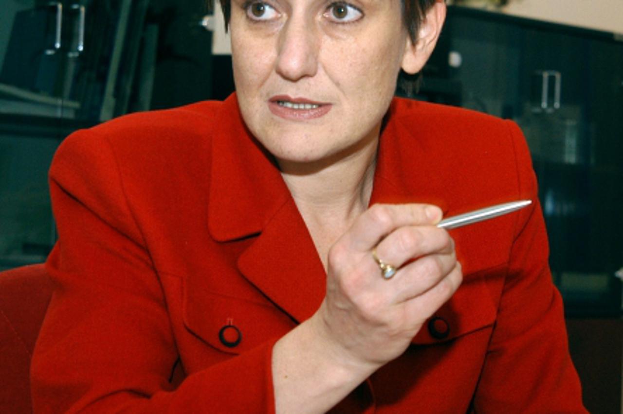 '20.12.2004., Ministarstvo financija, Zagreb - Martina Dalic.  Photo: Patrik Macek/PIXSELL'