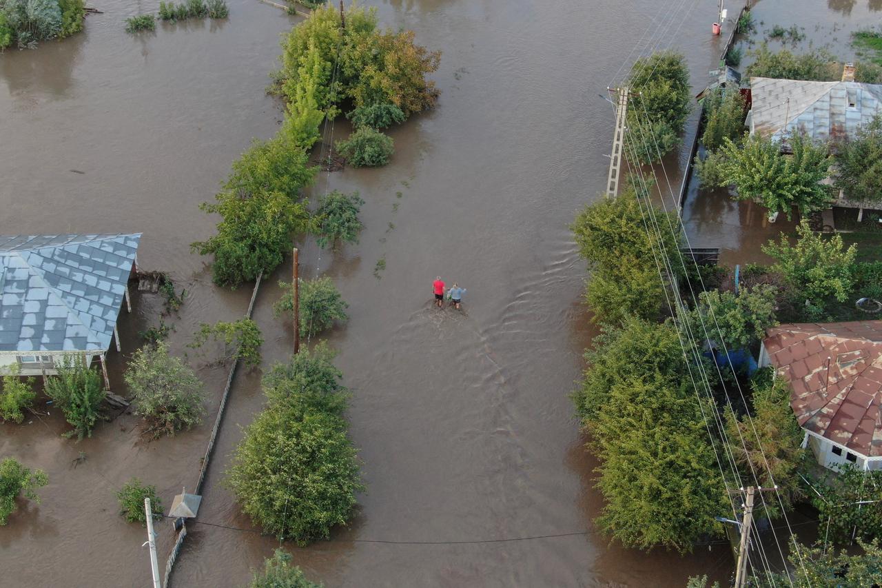 Floods hit Galati county in Romania