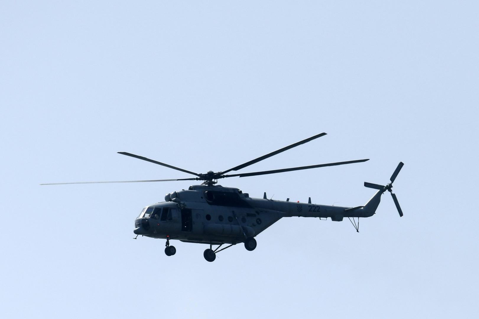 21.06.2023., Pakovo Selo - U kanjonu rijeke Cikole na podrucju Pakova Sela u Sibensko-kninskoj zupaniji srusio se helikopter madjarskih oruzanih snaga koji se u Hrvatskoj nalazi na obuci. Photo: Hrvoje Jelavic/PIXSELL