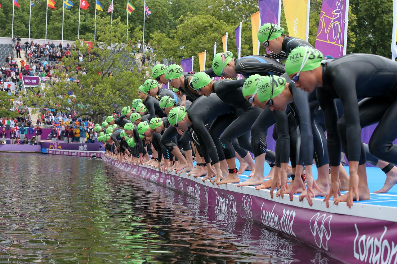 London: Olimpijske igre, žene, triatlon