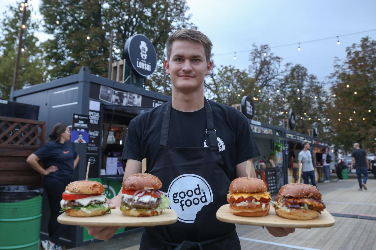 Zagreb: Burger festival otvoren na Trgu dr. Franje Tuđmana