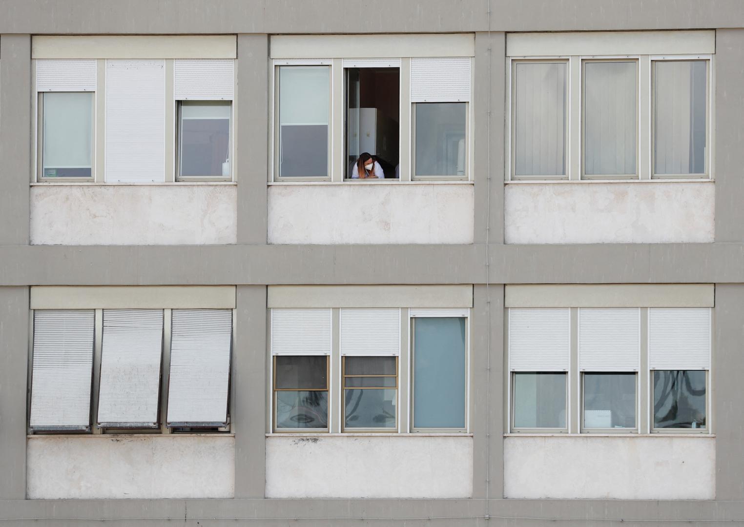 A view of Gemelli Hospital, where Pope Francis is hospitalised for a respiratory infection, in Rome, Italy March 30, 2023. REUTERS/Remo Casilli Photo: REMO CASILLI/REUTERS