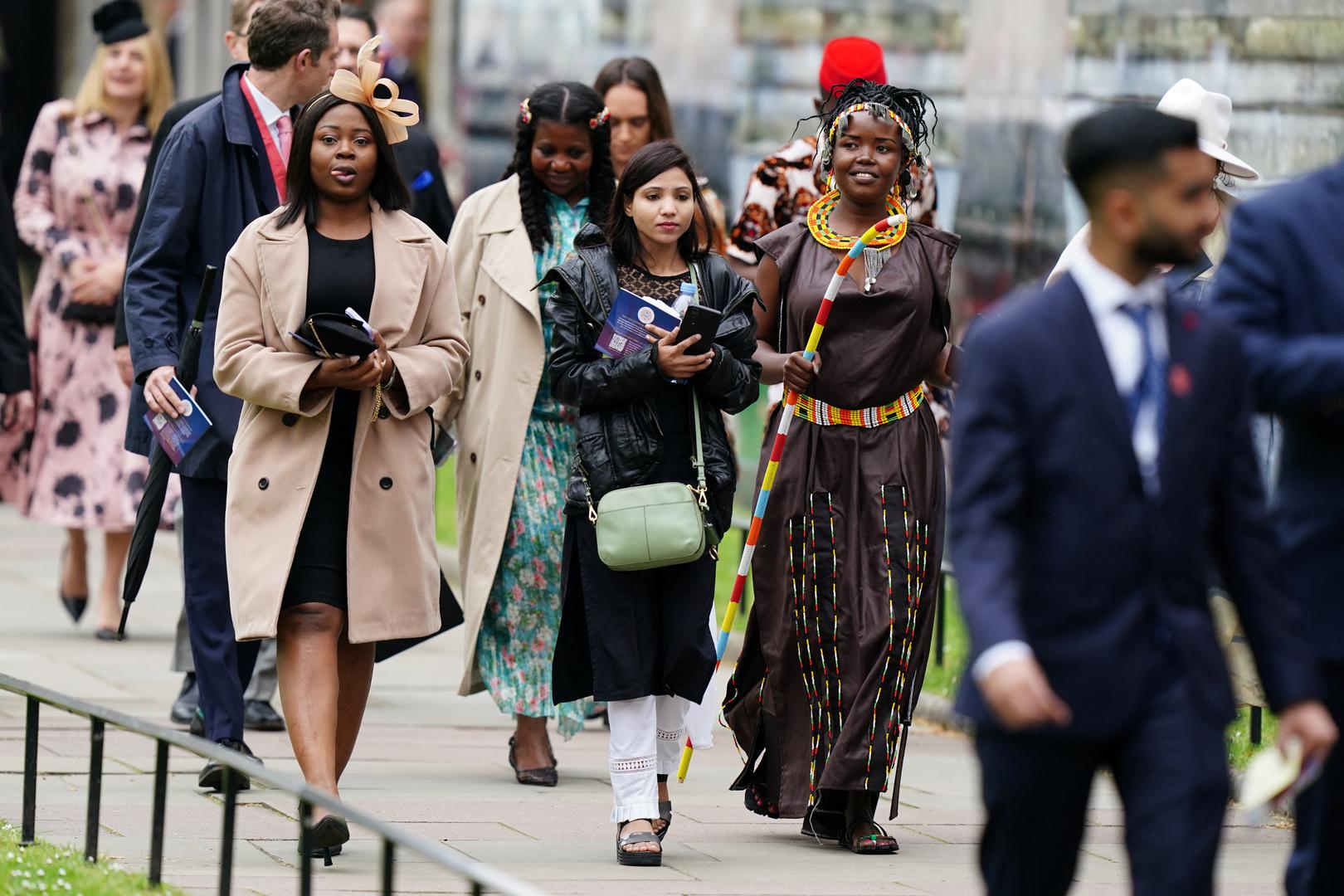 Guests arriving ahead of the coronation ceremony of King Charles III and Queen Camilla at Westminster Abbey, London. Picture date: Saturday May 6, 2023. Jane Barlow/Pool via REUTERS Photo: POOL/REUTERS