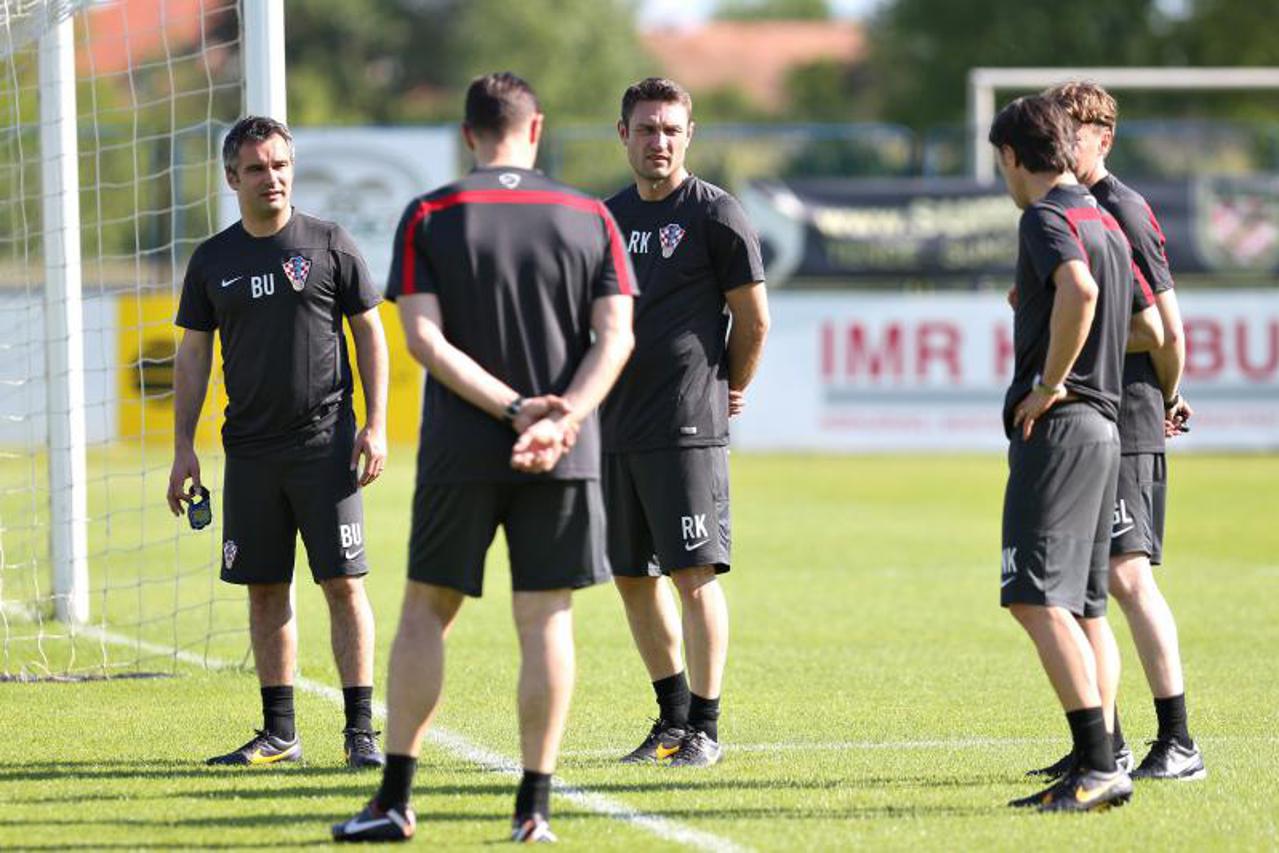 Hrvatska nogometna reprezentacija, trening