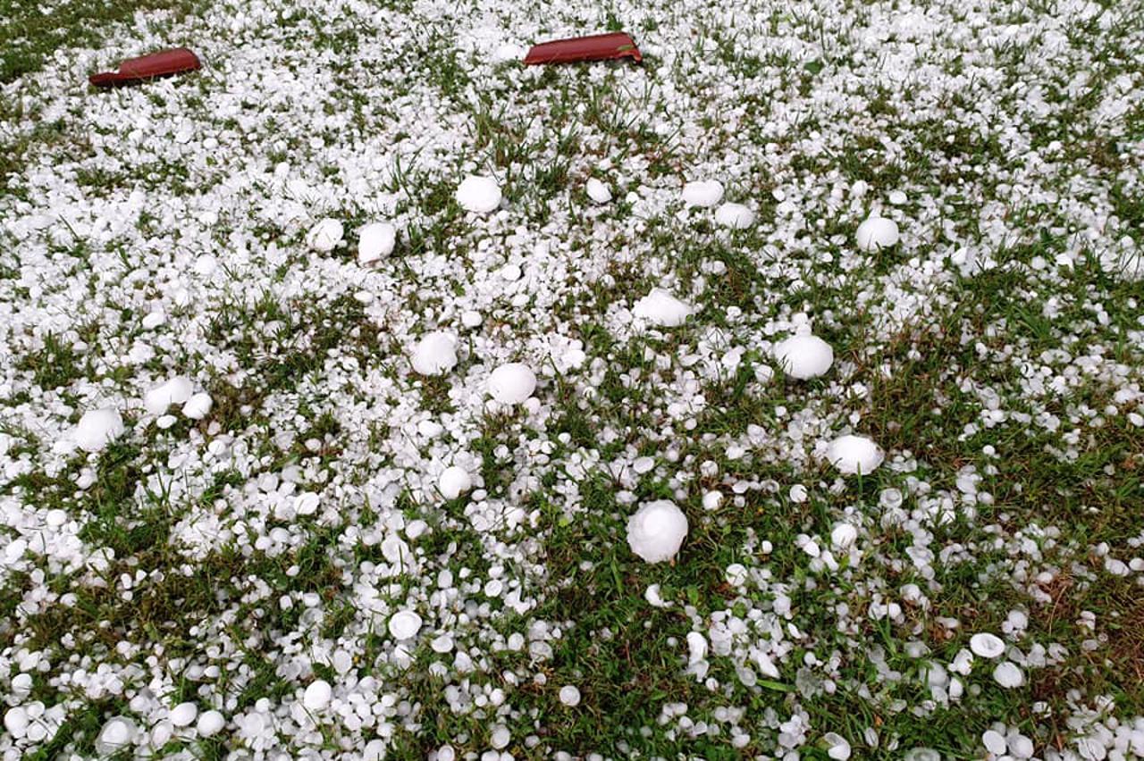 Nevrijeme u Gorskom kotaru, pala tuča