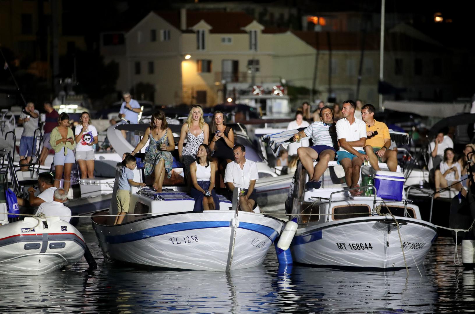 29.07.2024., Vela Luka - Koncert "Trag u beskraju" u sjecanje na Olivera Dragojevica. Photo: Zvonimir Barisin/PIXSELL