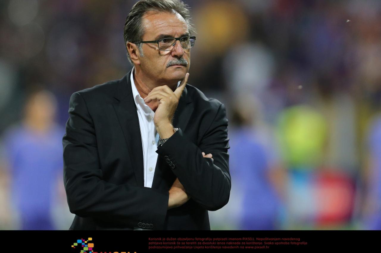 '28.08.2012., stadion Ljudski vrt, Maribor, Slovenija - Uzvratna utakmica doigravanja za ulazak u skupinu Lige prvaka, NK Maribor - GNK Dinamo. Trener Dinama Ante Cacic.  Photo: Igor Kralj/PIXSELL'