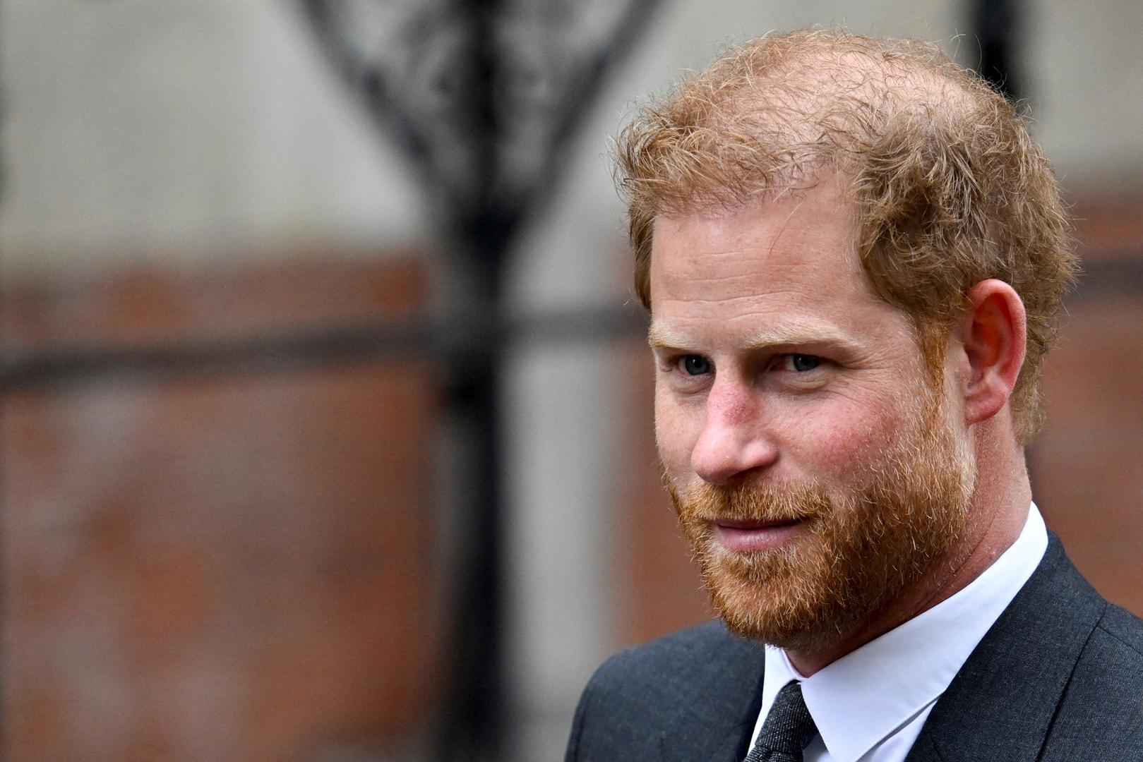 FILE PHOTO: Britain's Prince Harry walks outside the High Court, in London, Britain March 30, 2023. REUTERS/Toby Melville/File Photo Photo: Toby Melville/REUTERS