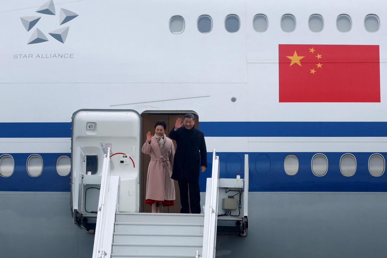 China's President Xi Jinping visits France